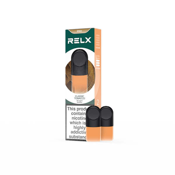 RELX Pod Pro (Autoship) (2-packed) 18mg ml Classic Tobacco relx-official-relx-pod-pro-vape-pods-with-rich-flavors-2-packed-18mg-ml-classic-tobacco-32848515825798
