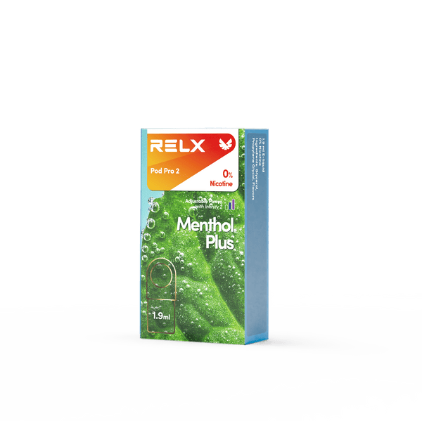 Explore Halloween Deals on  RELX Global Vape RELX Pod Pro Menthol Plus(1 Packed) Price Us 5.90 0% Nicotine  

