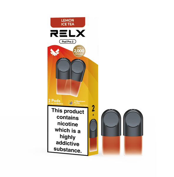 RELX Pod Pro refill vape pods product image, compatible prefilled pod cartridges for RELX Pod Pro devices.
