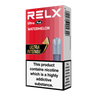 RELX Ultra Pod in Watermelon flavor, 18mg/ml single pod packaging.