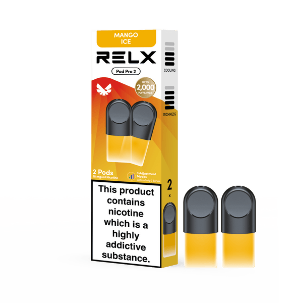 Explore Halloween Deals on RELX Pod Pro | RELX Global Official RELX Pod Pro 1.80% / Fruit / Mango Ice
