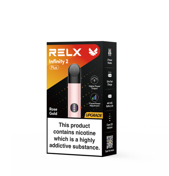 Explore Halloween Deals on RELX Infinity 2 Plus Device | RELX Global Official RELX Infinity 2 Plus Device Rose Gold
