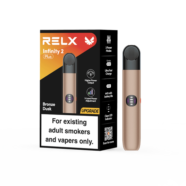 Explore Halloween Deals on RELX Infinity 2 Plus Device | RELX Global Official RELX Infinity 2 Plus Device Bronze Dusk
